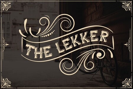The Lekker font